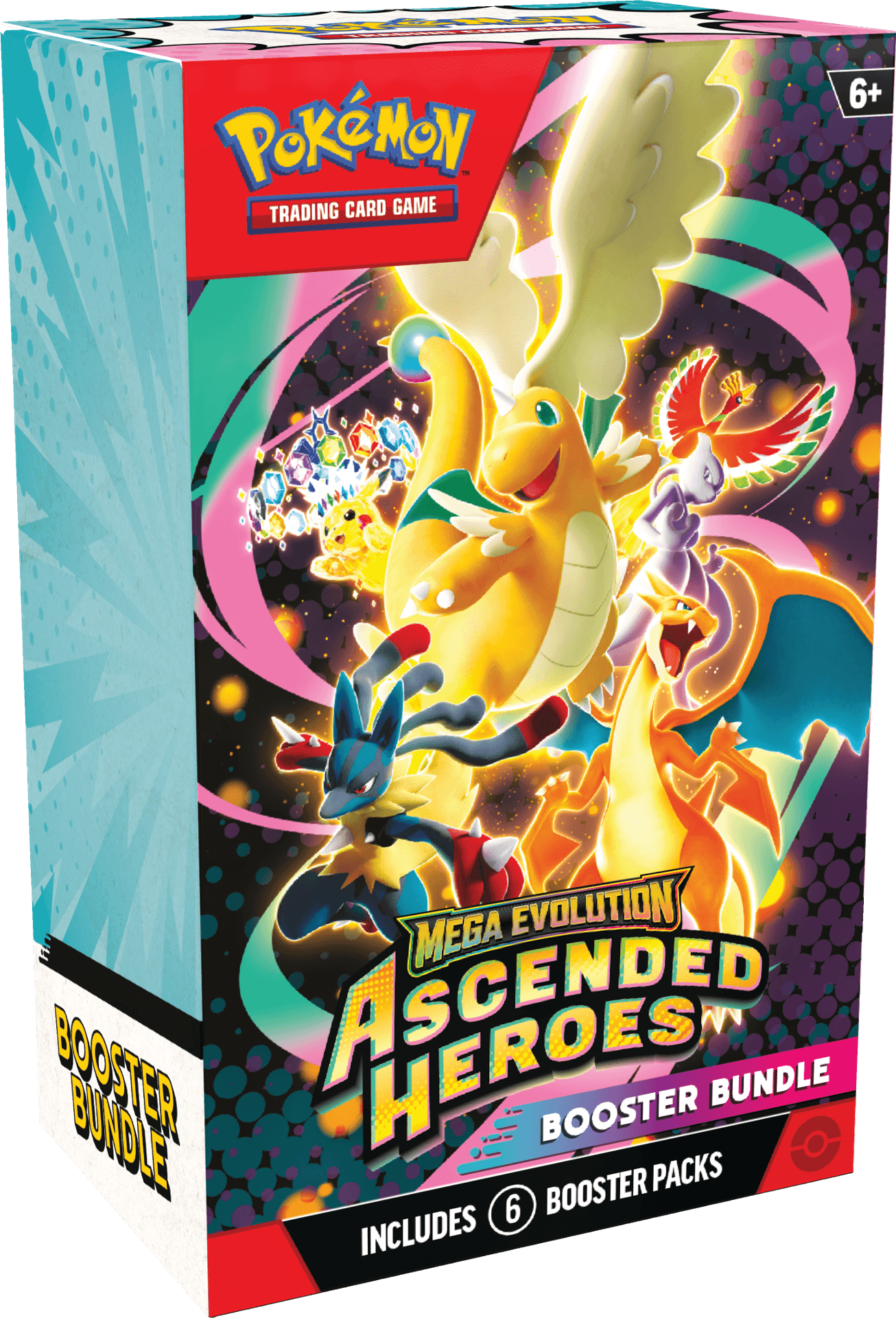 Pokémon TCG Mega Evolution Ascended Heroes Booster Bundle – 6 boosterpaket