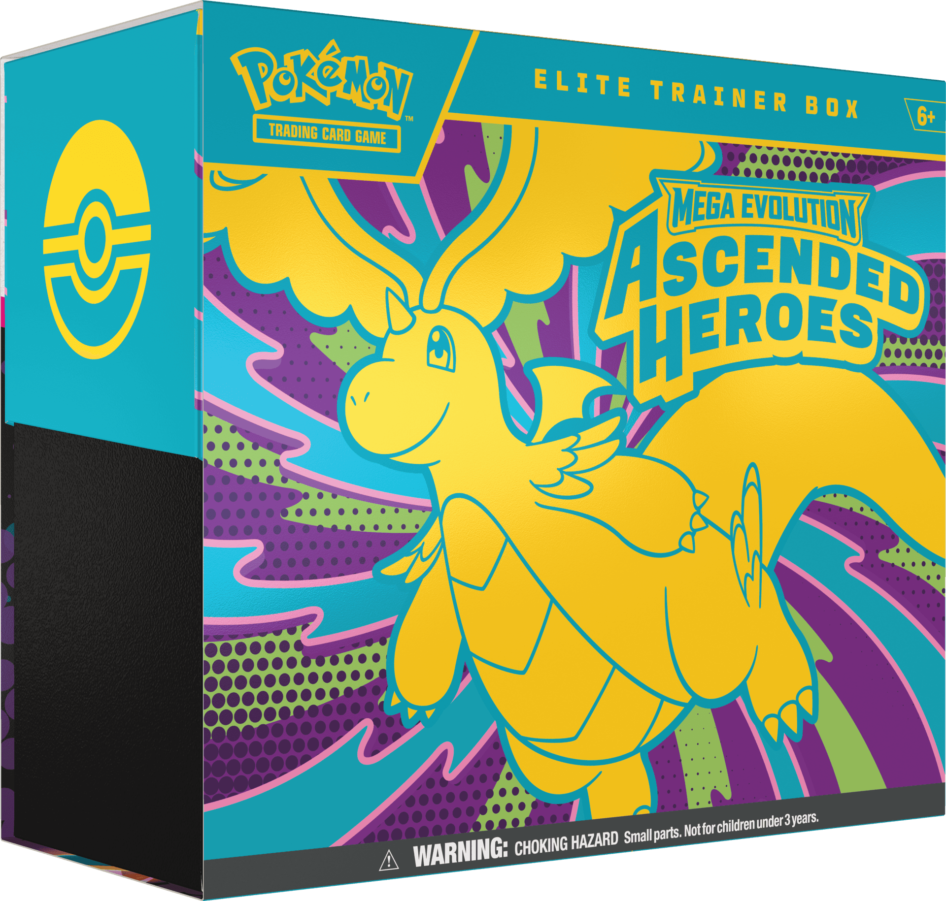 Pokémon TCG Mega Evolution Ascended Heroes Elite Trainer Box – förseglad