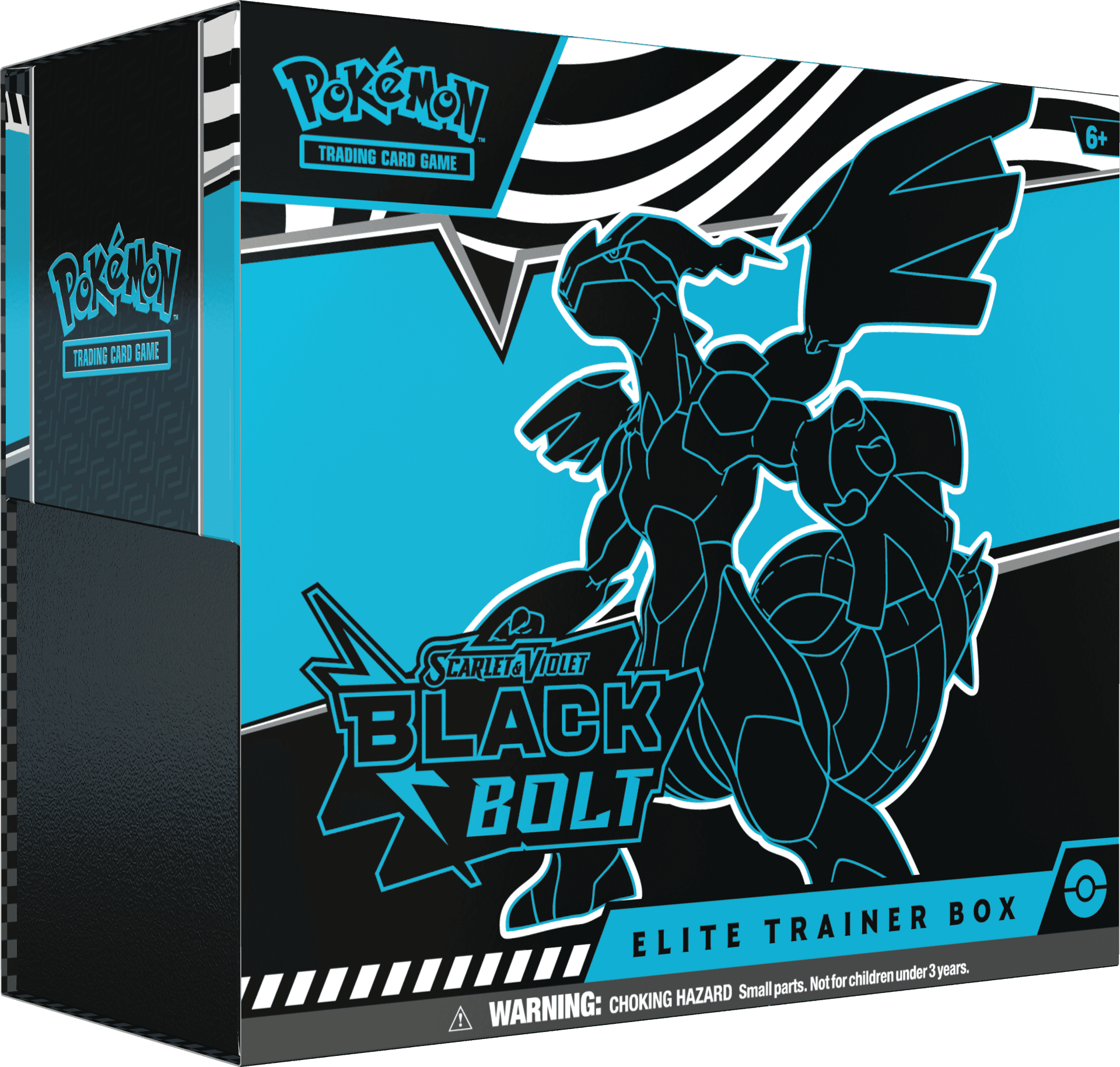 Pokémon TCG Scarlet & Violet Black Bolt Elite Trainer Box – förseglad