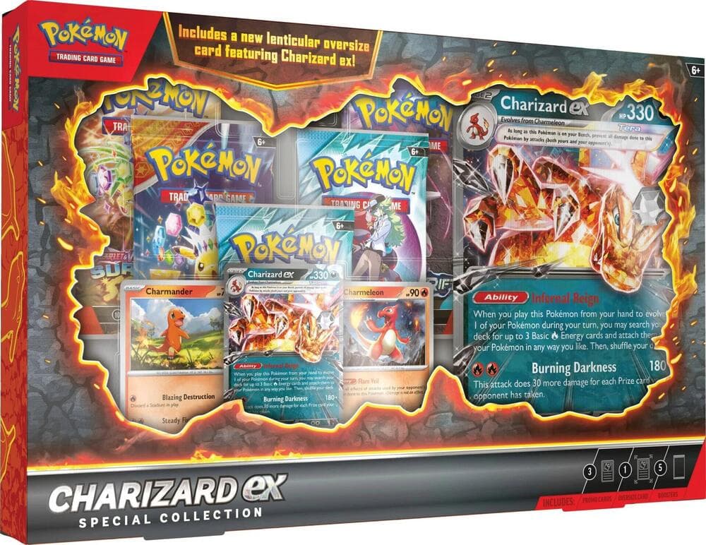 Pokémon TCG Charizard ex Special Collection – förseglad samlarbox