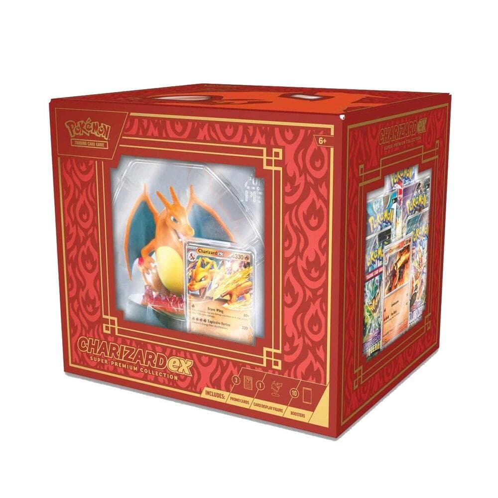 Pokémon TCG Charizard ex Super-Premium Collection – förseglad samlarbox