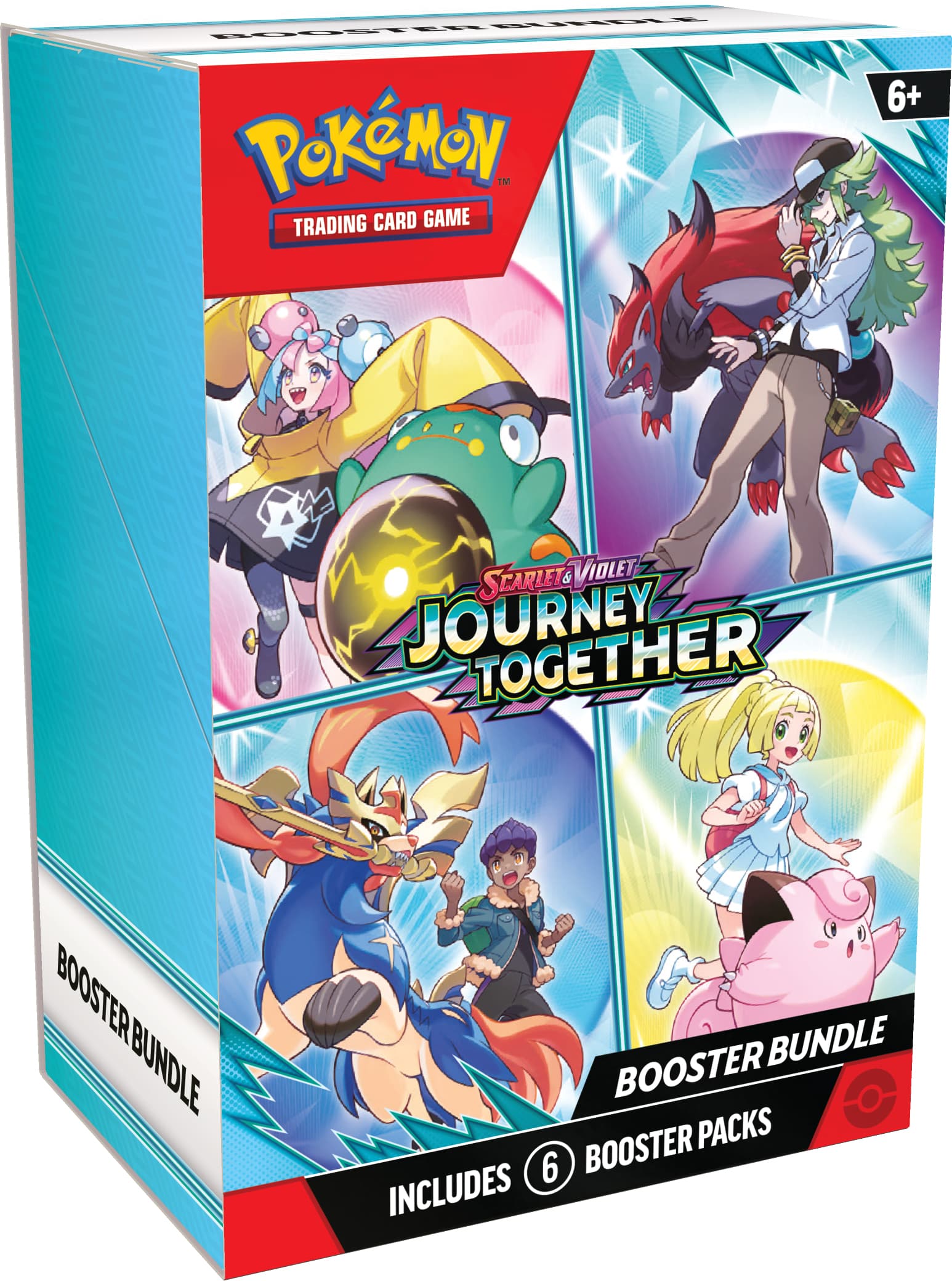 Pokémon TCG Journey Together Booster Bundle – 6 boosterpaket