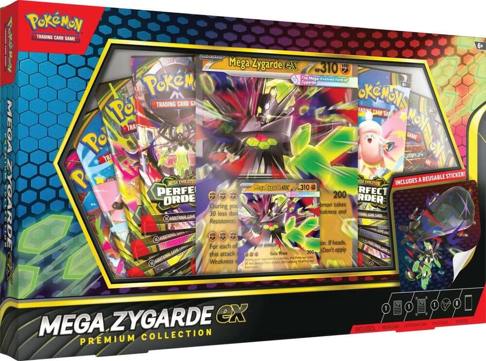 Pokémon TCG Mega Zygarde ex Premium Collection – förseglad premiumkollektion