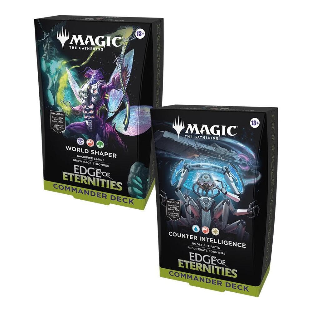 MTG Edge of Eternities Commander Deck – färdig Commander-lek om 100 kort, lek varierar