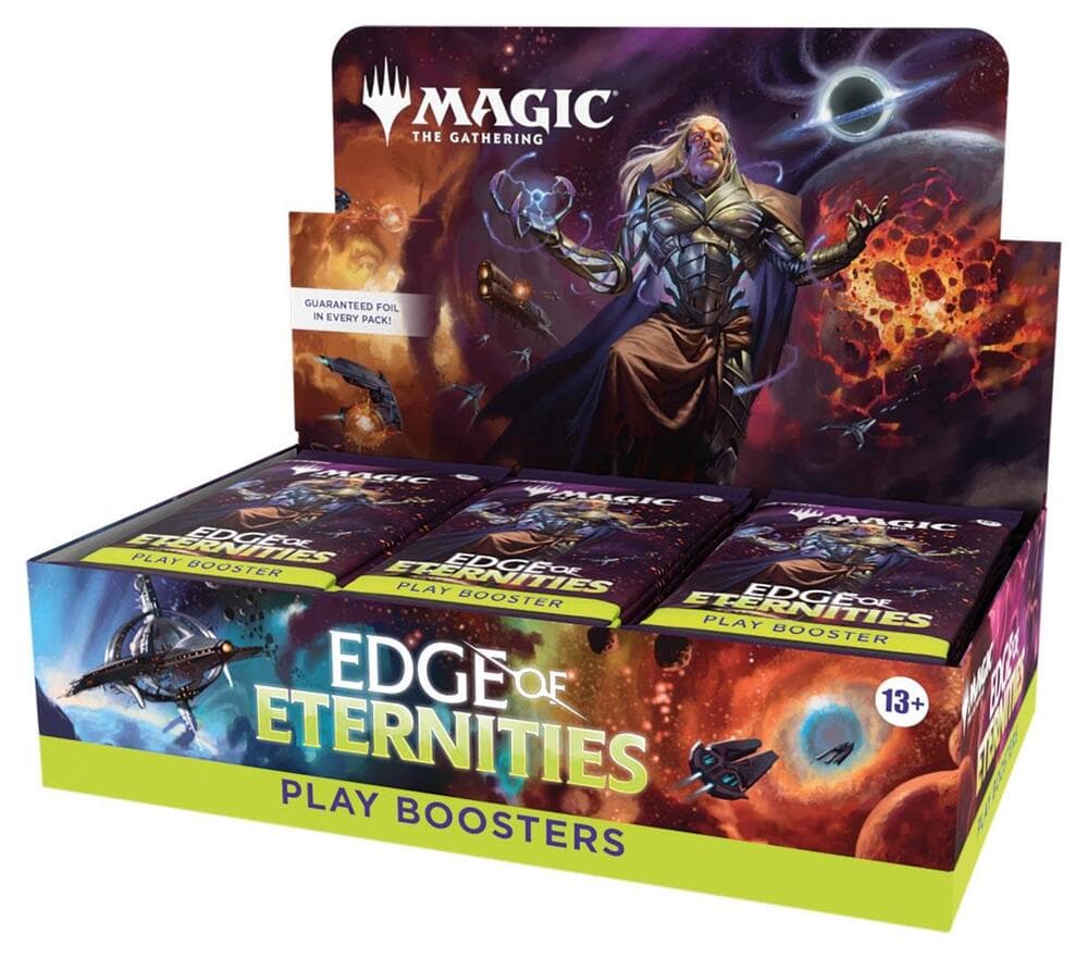 MTG Edge of Eternities Play Booster Display – förseglad display med 30 paket