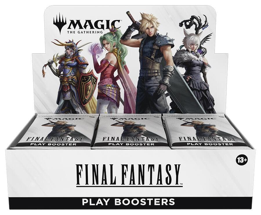 MTG Final Fantasy Play Booster Display – förseglad display med 30 play boosters