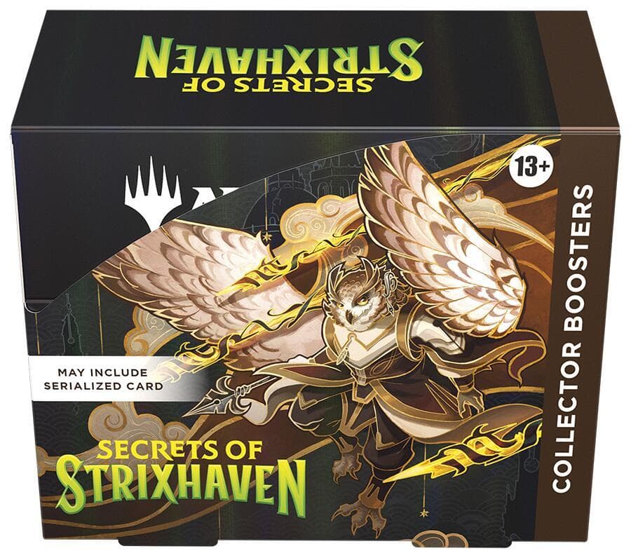 MTG Secrets of Strixhaven Collector Booster Display – förseglad display med 12 premiumpaket