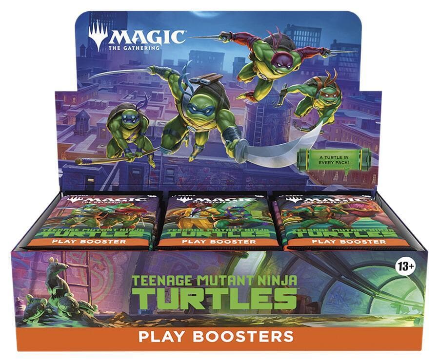 MTG Teenage Mutant Ninja Turtles Play Booster Display – förseglad display med 30 play boosters
