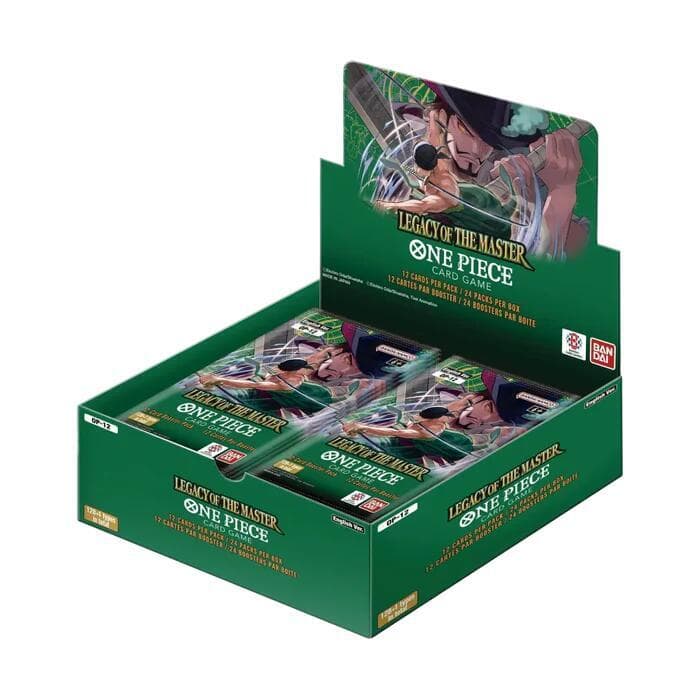 One Piece TCG OP-12 Legacy of the Master Booster Display – förseglad display med 24 paket