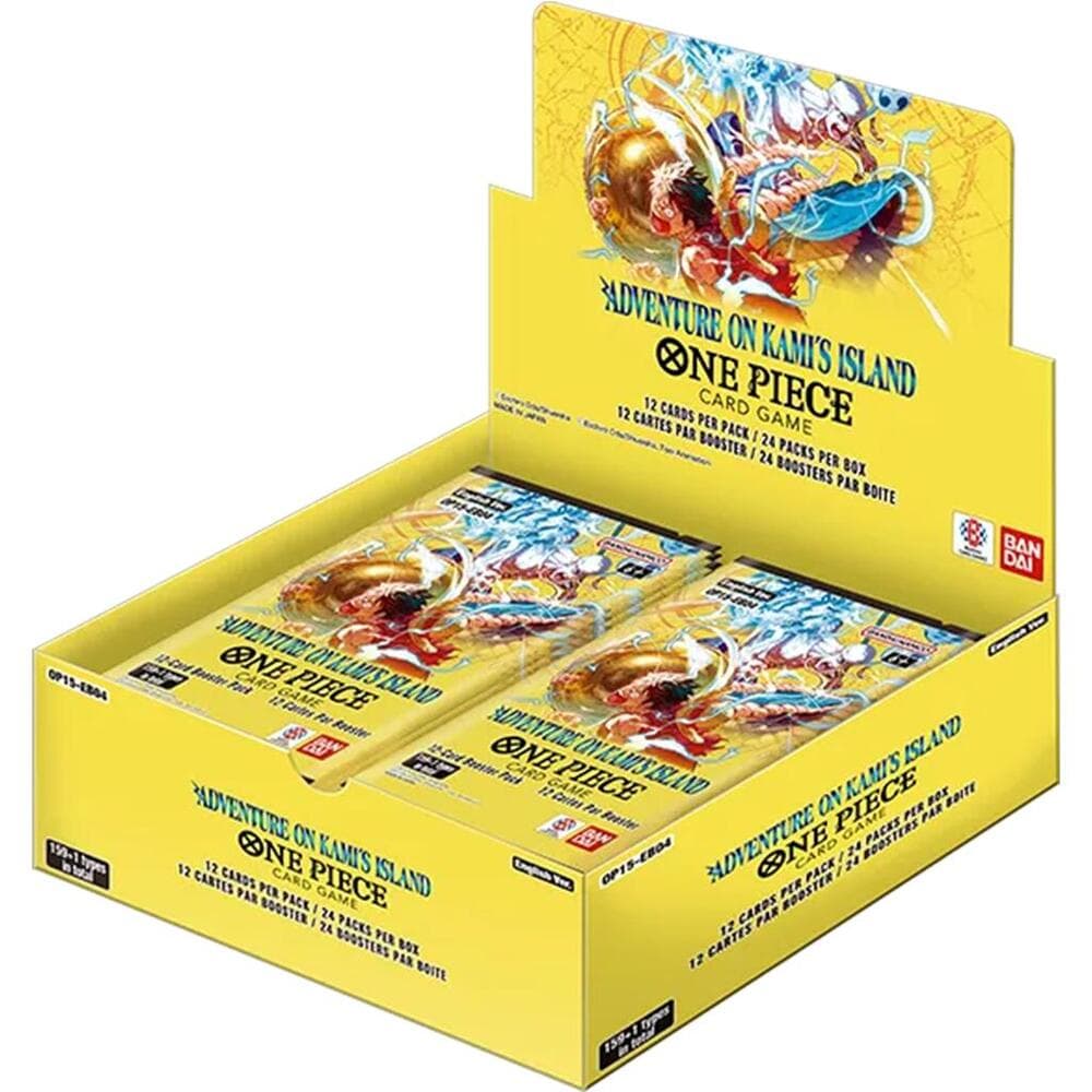 One Piece TCG OP-15 Adventure on Kami's Island Booster Display – förseglad display med 24 paket