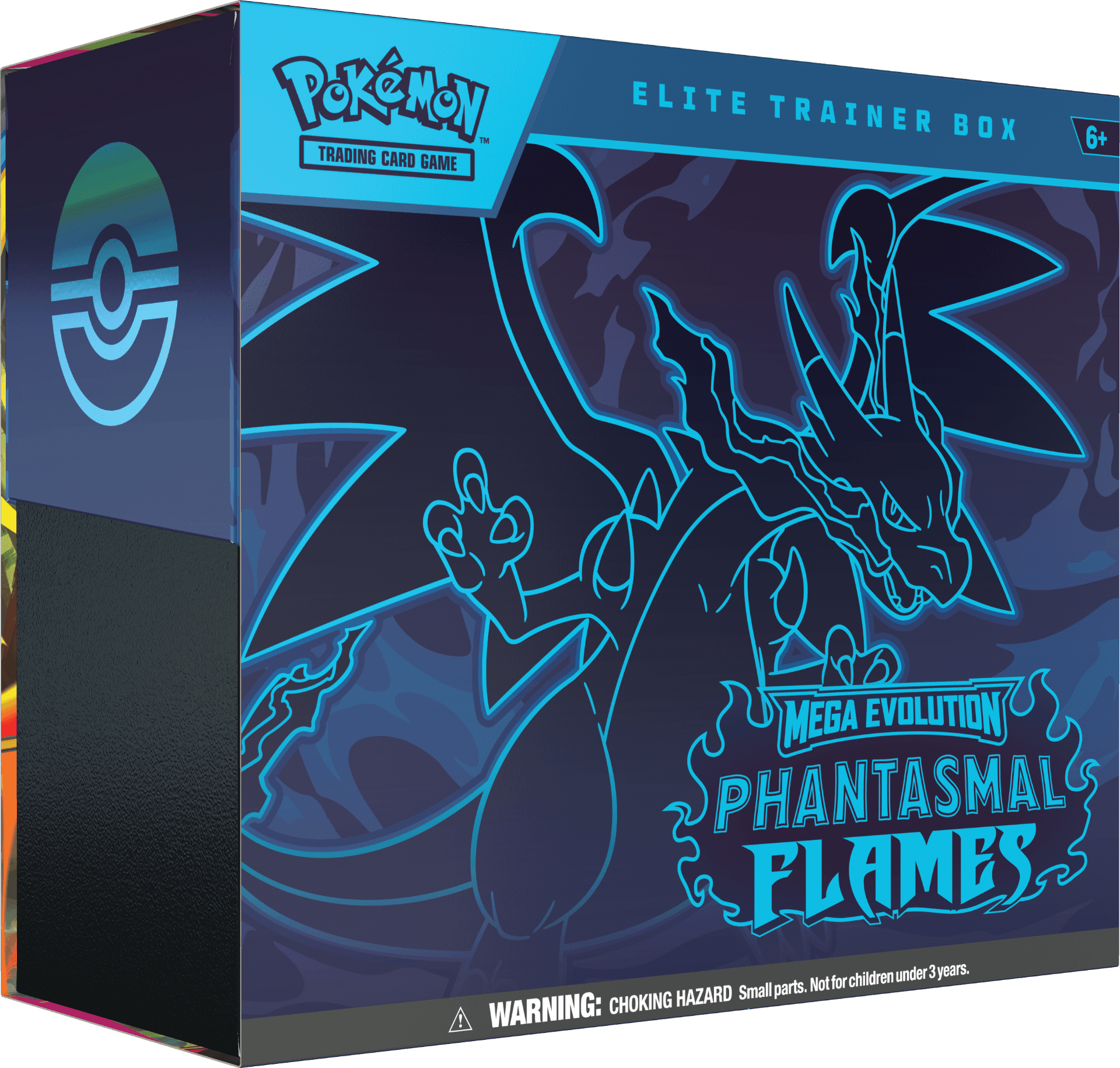 Pokémon TCG Mega Evolution Phantasmal Flames Elite Trainer Box – förseglad ETB