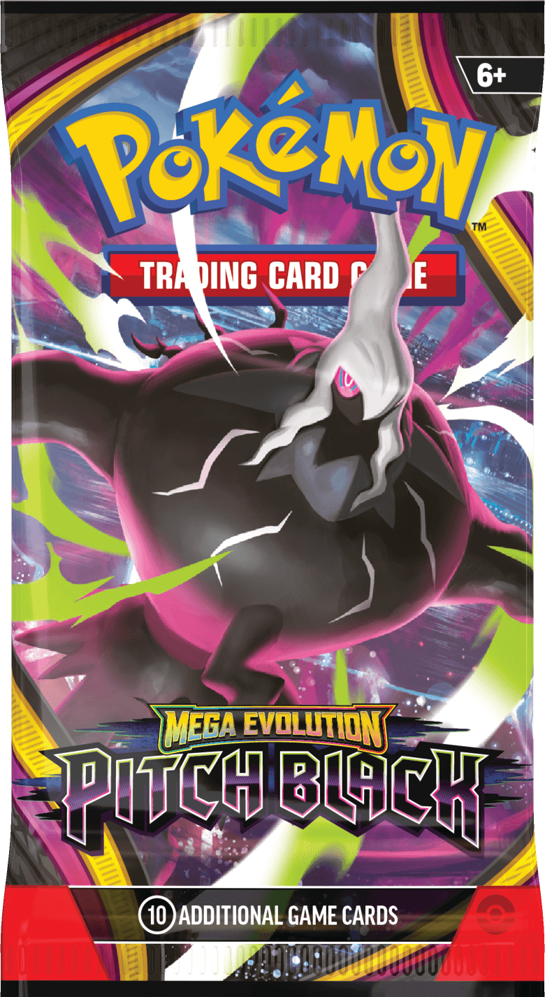 Pokémon TCG Mega Evolution Pitch Black Booster Pack – förseglat boosterpaket