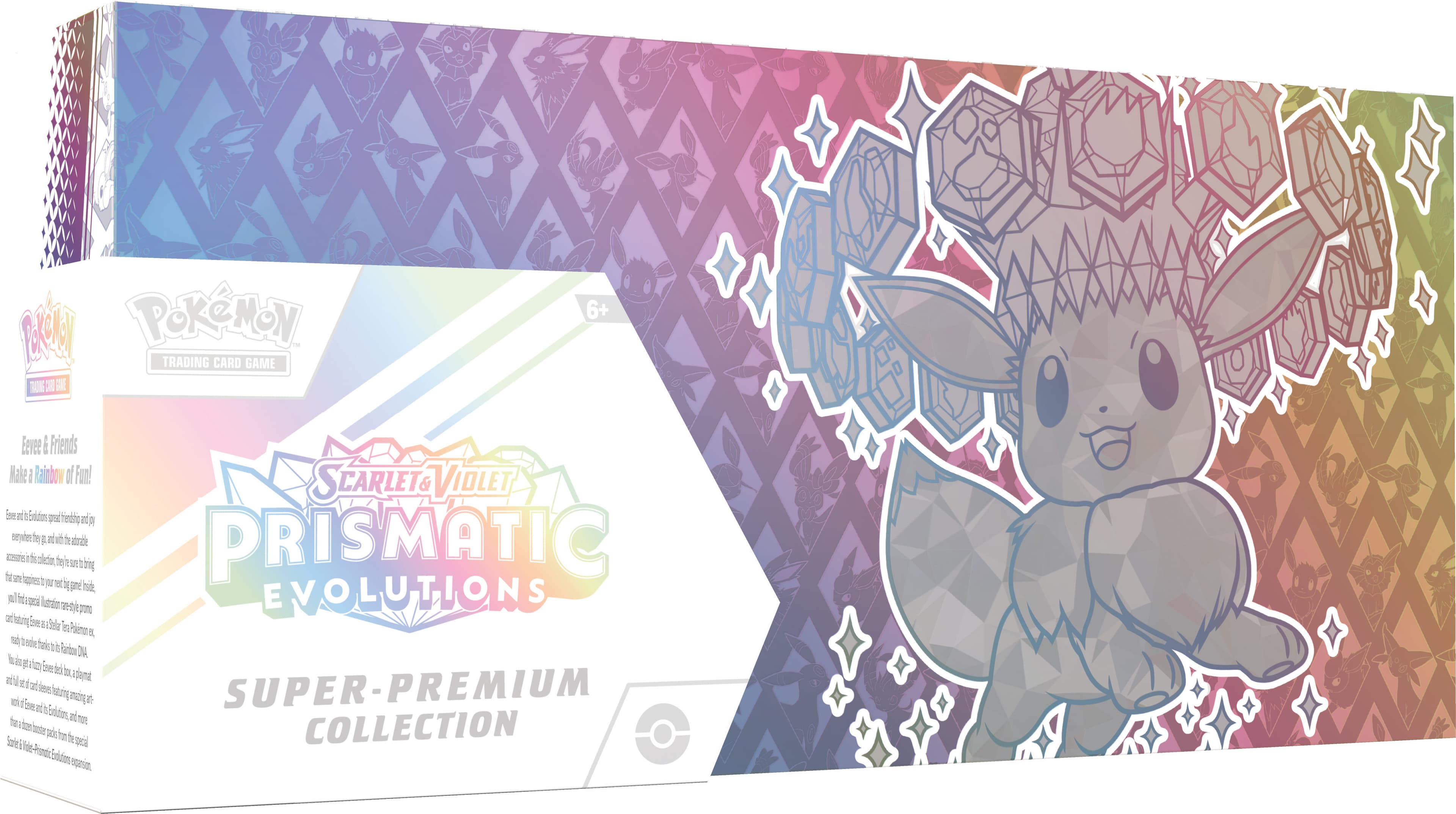 Pokémon TCG Prismatic Evolutions Super Premium Collection – förseglad samlarbox