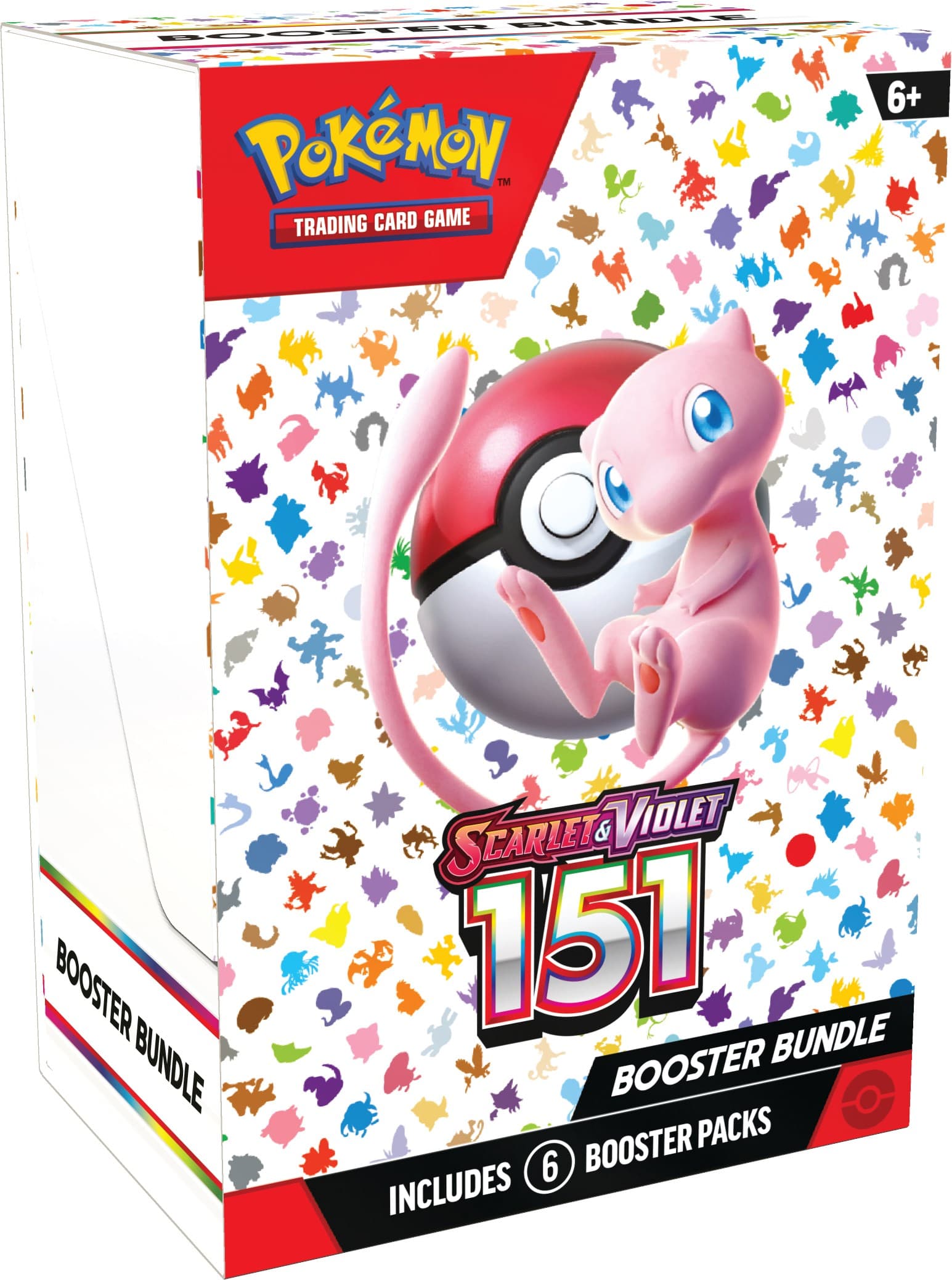Pokémon TCG Scarlet & Violet 151 Booster Bundle – förseglad bunt med 6 boosterpaket