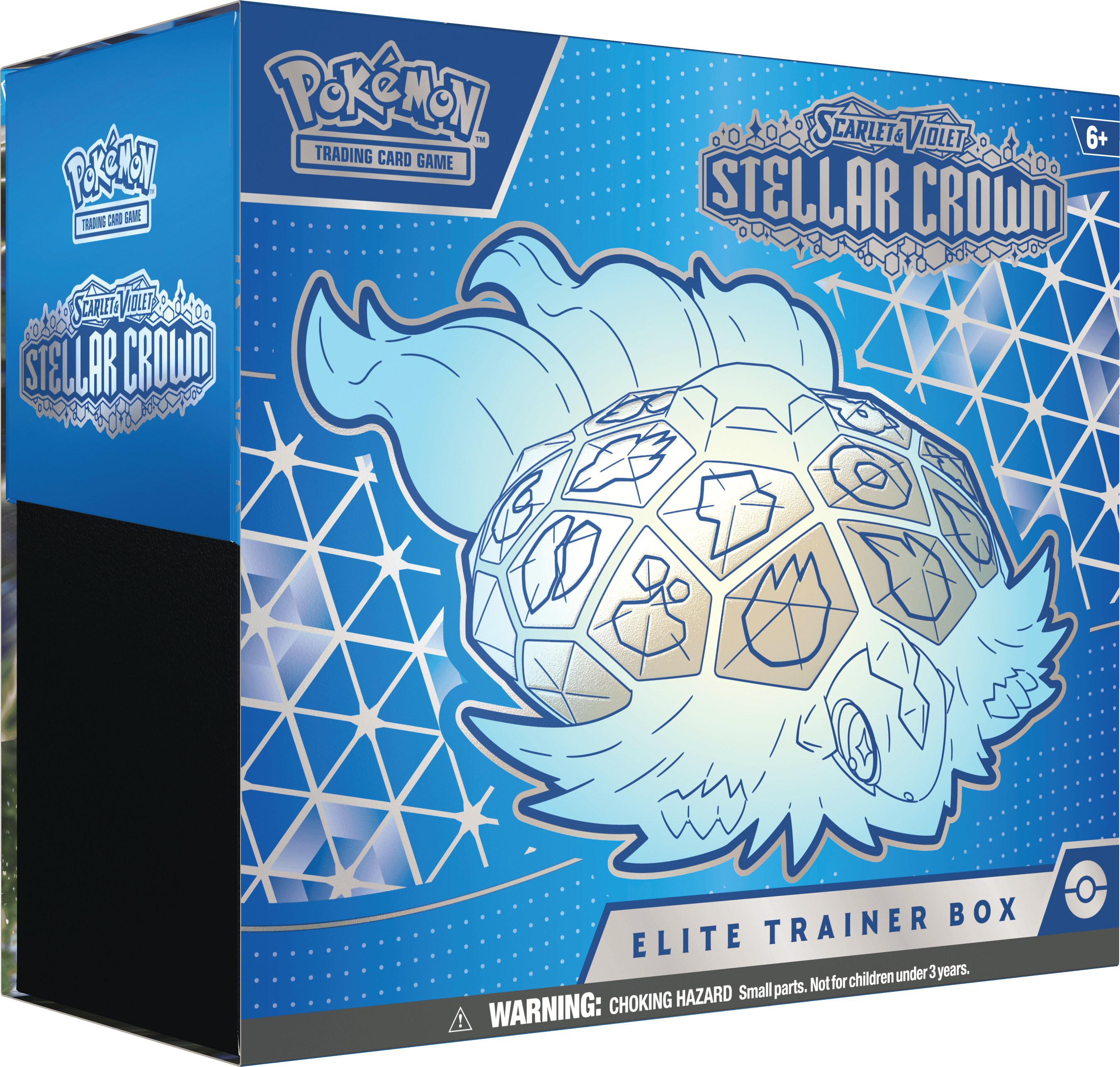 Pokémon TCG Stellar Crown Elite Trainer Box – förseglad ask