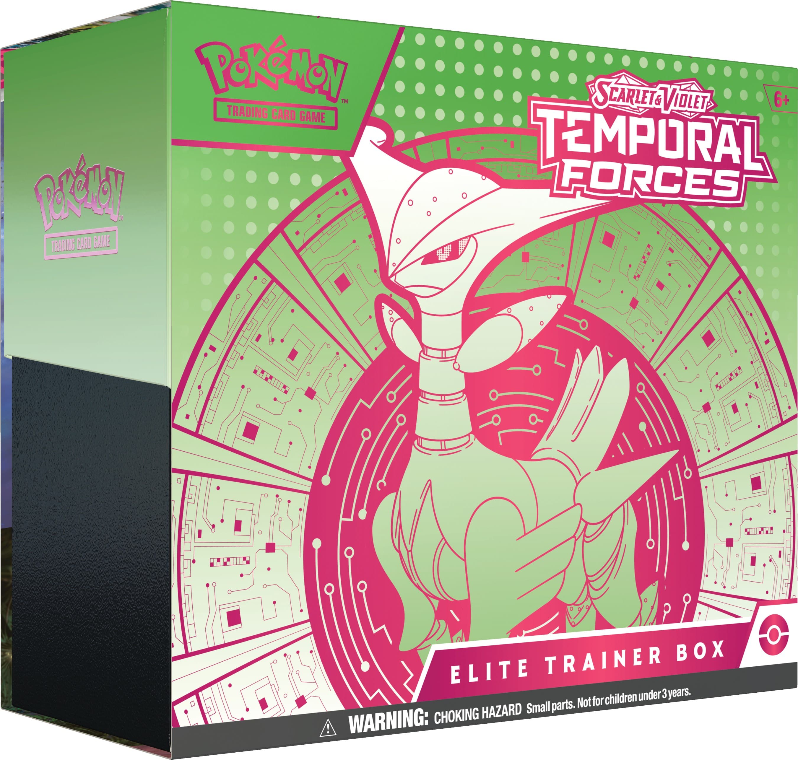 Pokémon TCG Temporal Forces Elite Trainer Box – Iron Leaves, förseglad